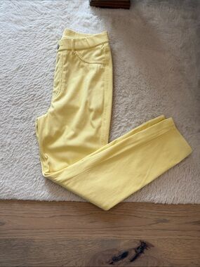 NWT Uniqlo - Soft Yellow Stretch Pants